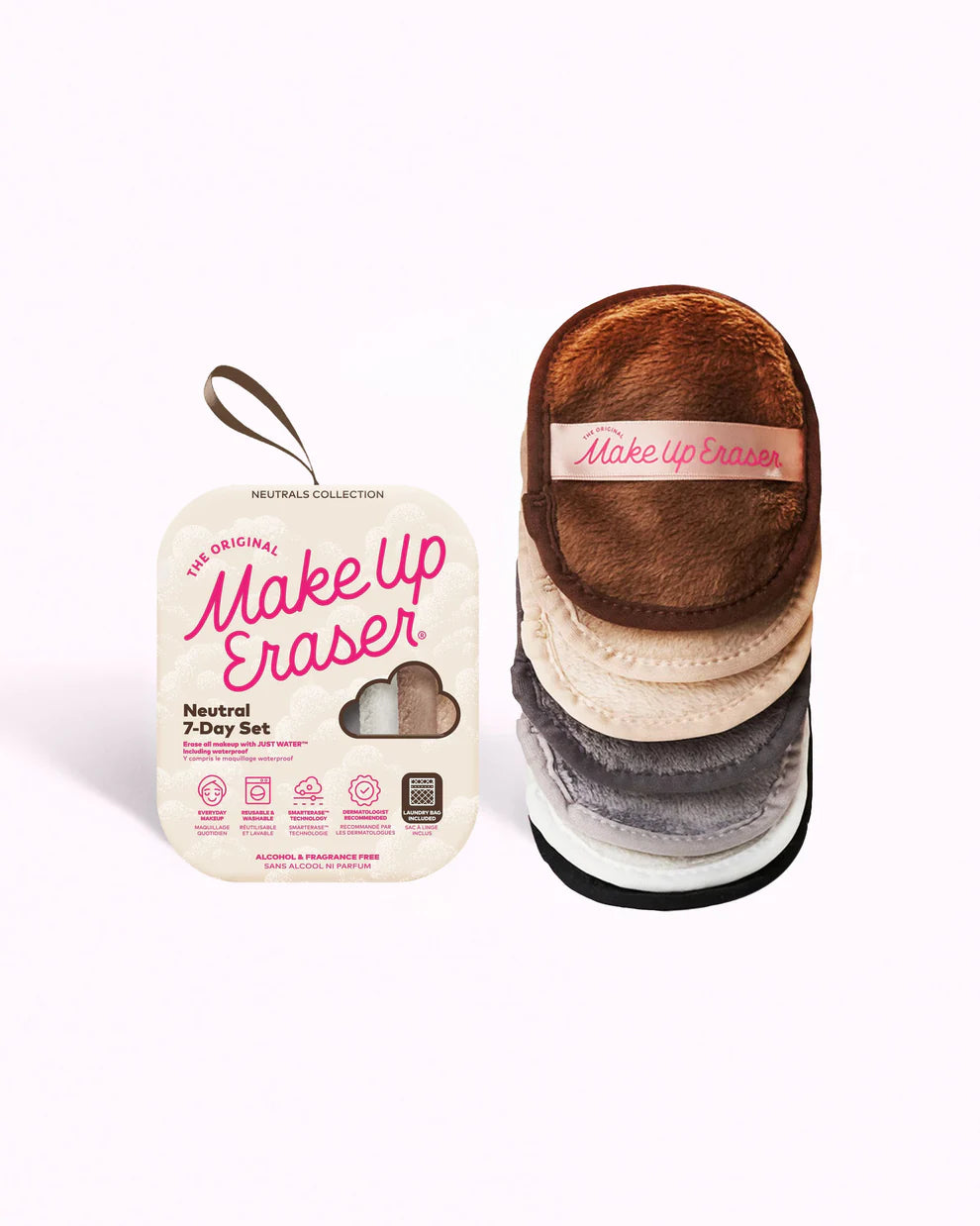 7-Day Makeup Eraser Set Warm Neutral