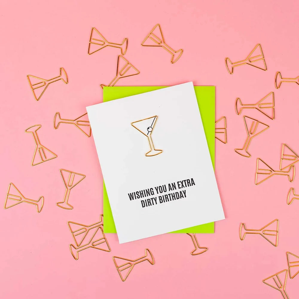 GREETING CARD EXTRA DIRTY BIRTHDAY