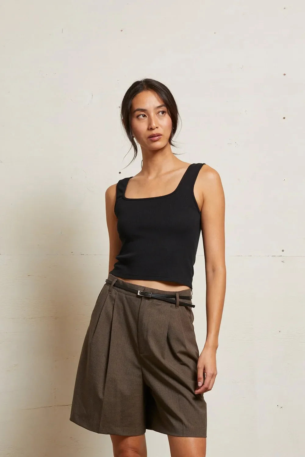 KAITLYN LUXE RIB TANK