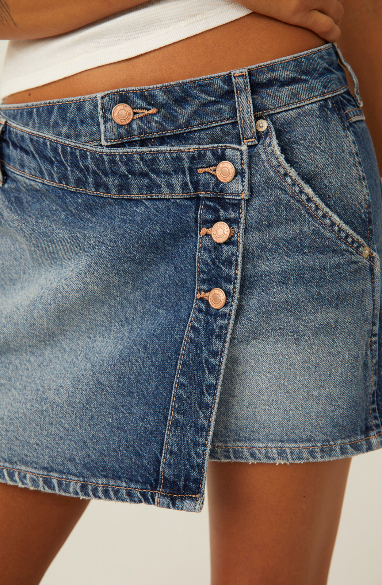 Wynne Denim Skirt