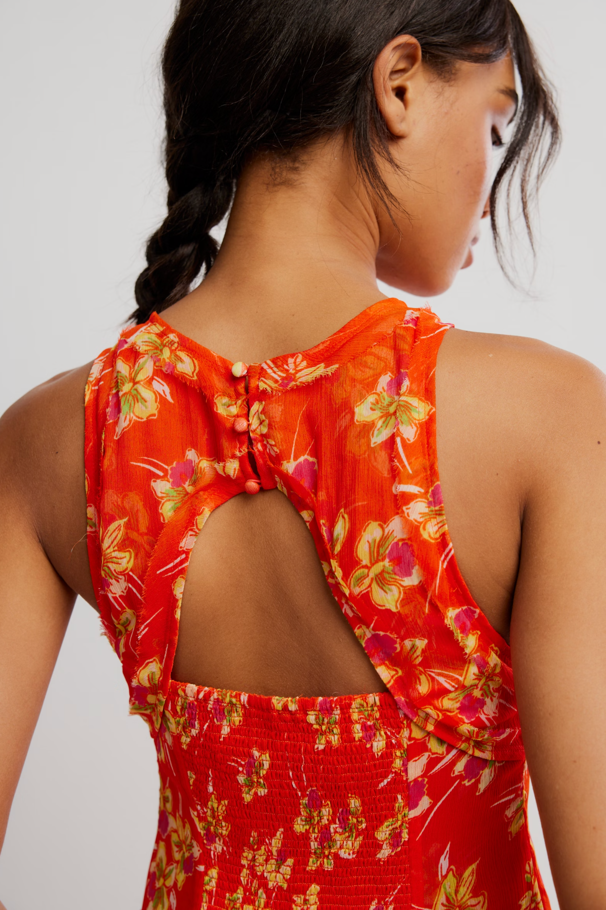 Raven Printed Mini Dress