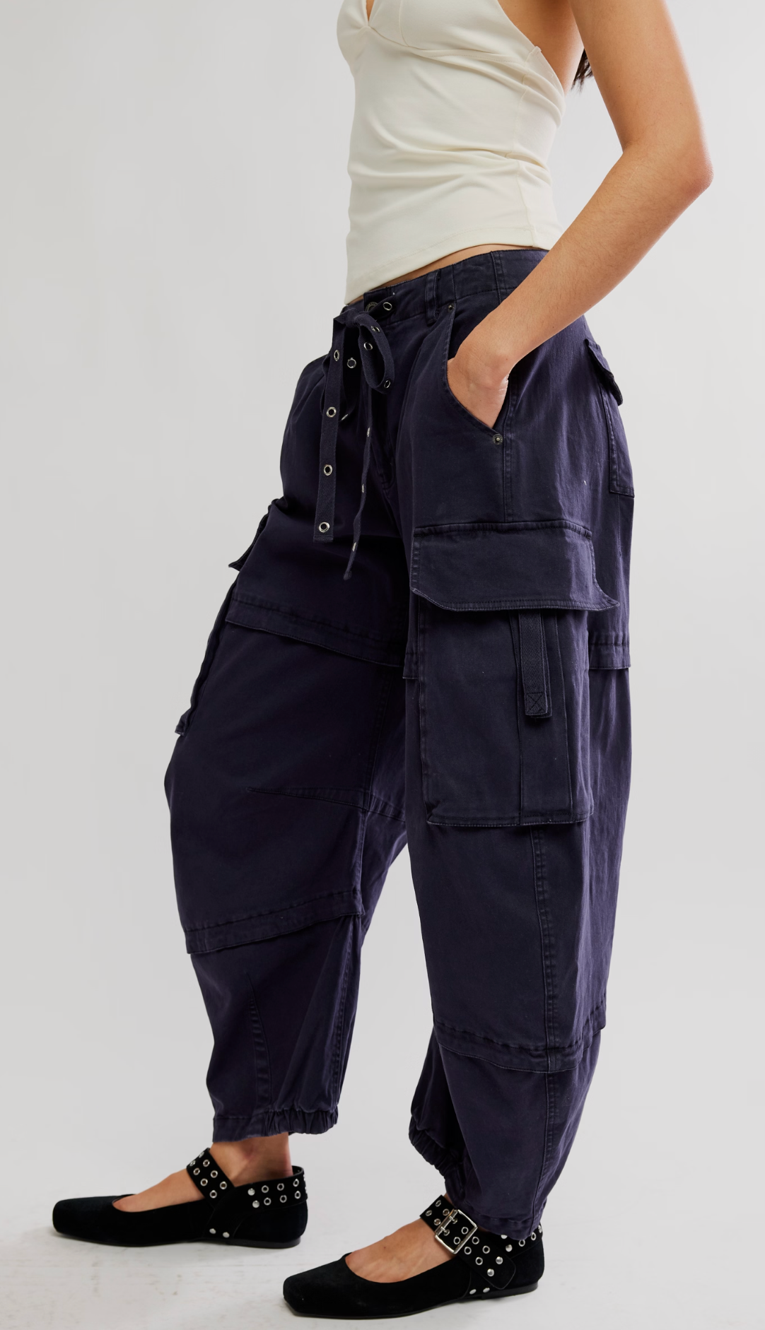 WE THE FREE REEF CURVED CARGO TWILL PANTS