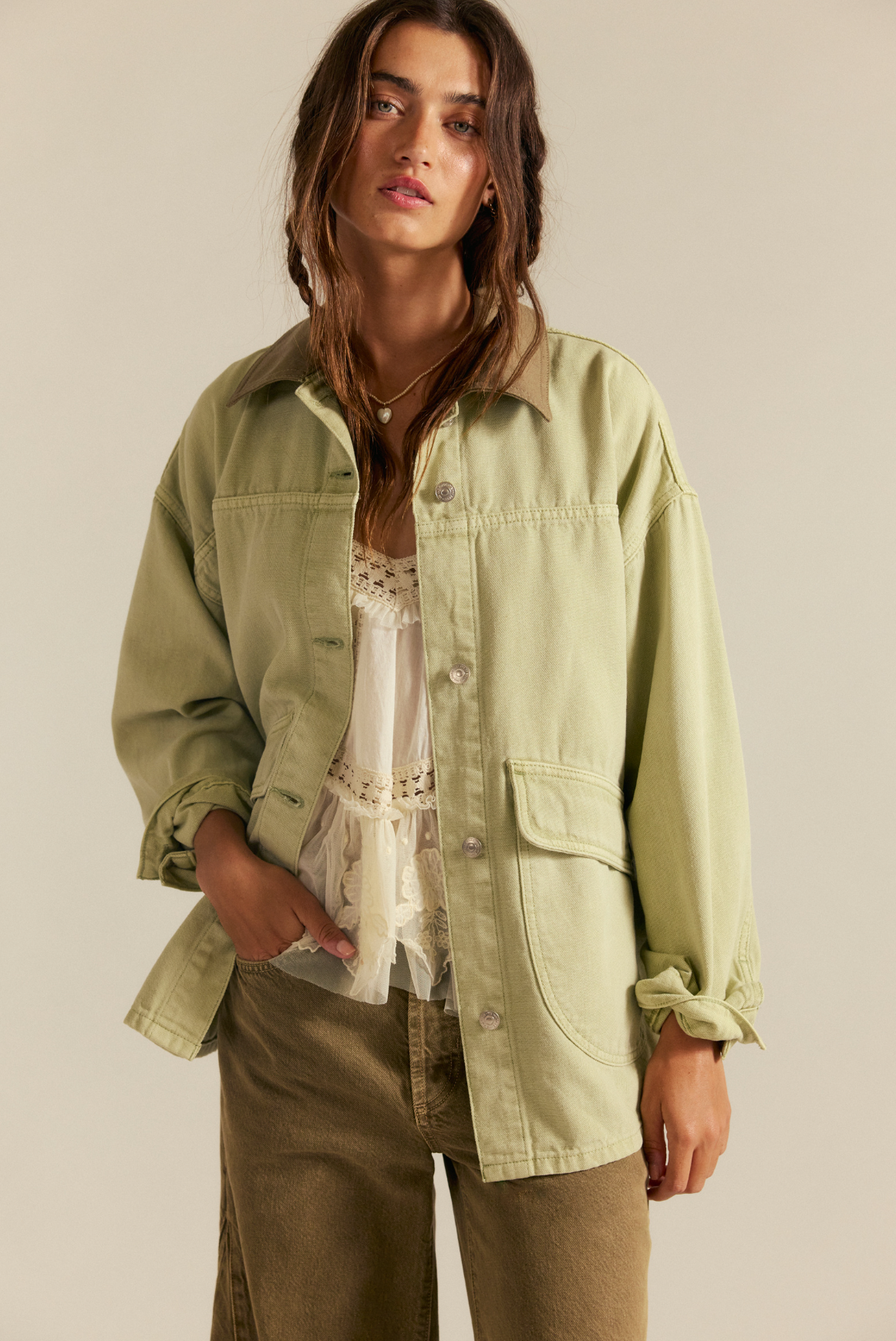 LEMON DENIM JACKET