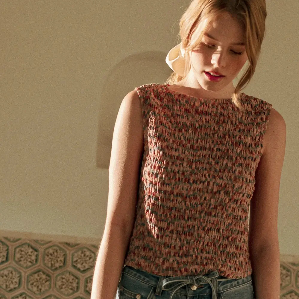 Multi Color Knit Top