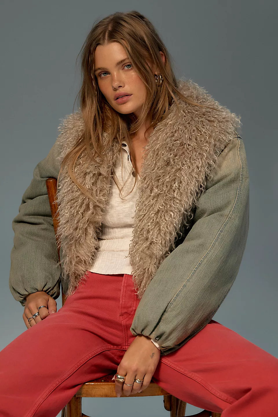 WATERLOO DENIM PUFFER
