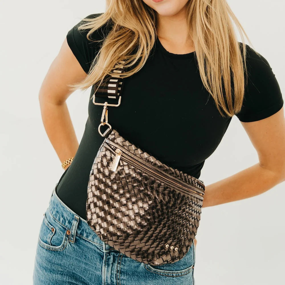 WESTLYN WOVEN BUM BAG