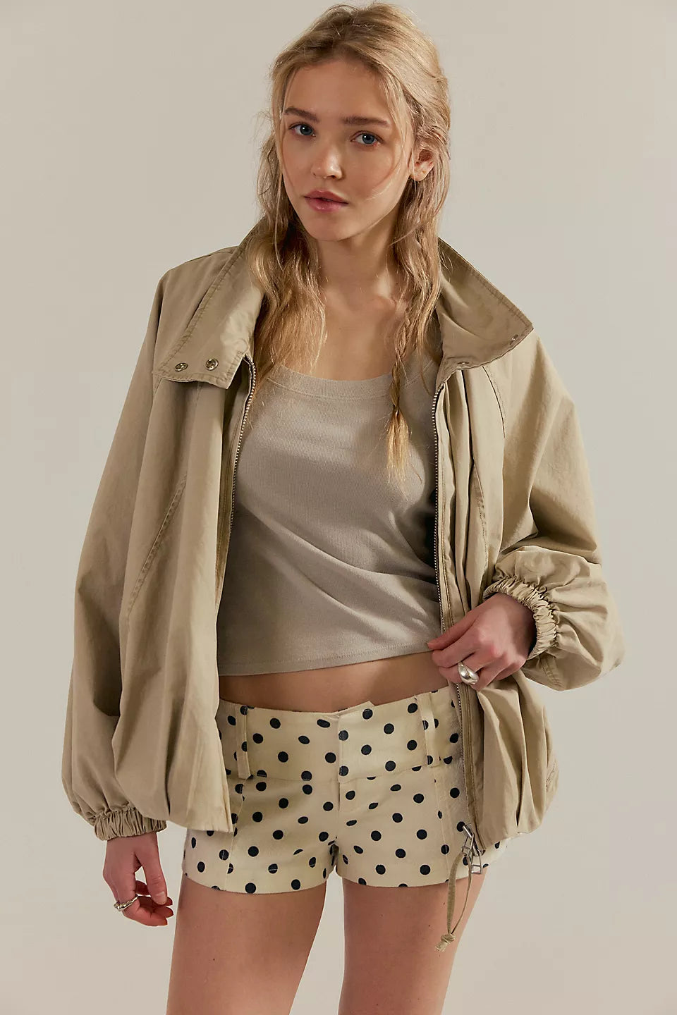 Ana Printed Micro Shorts