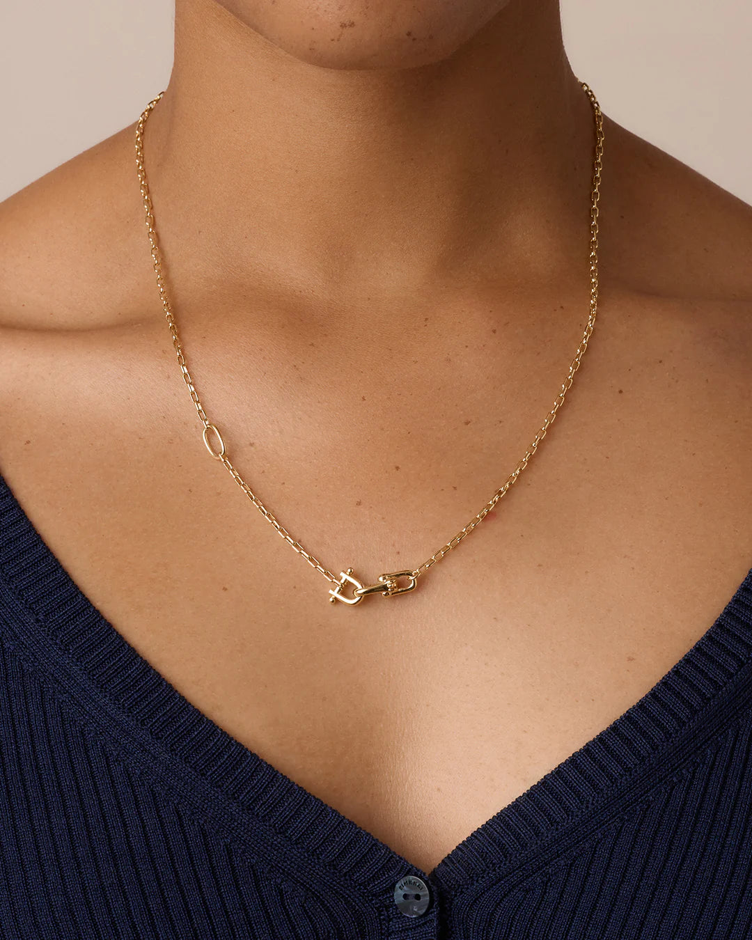 Atlas Delicate Lariat Gold
