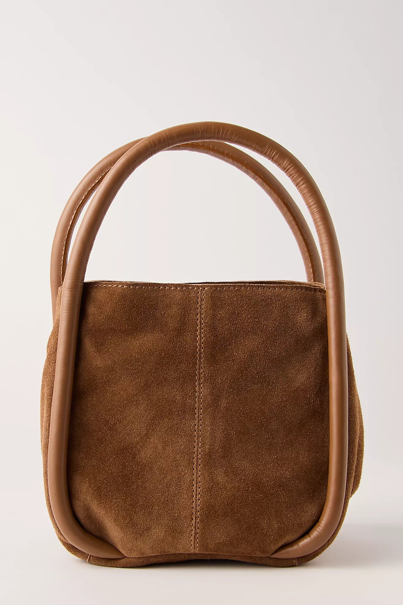 Barlow Suede Bucket Bag