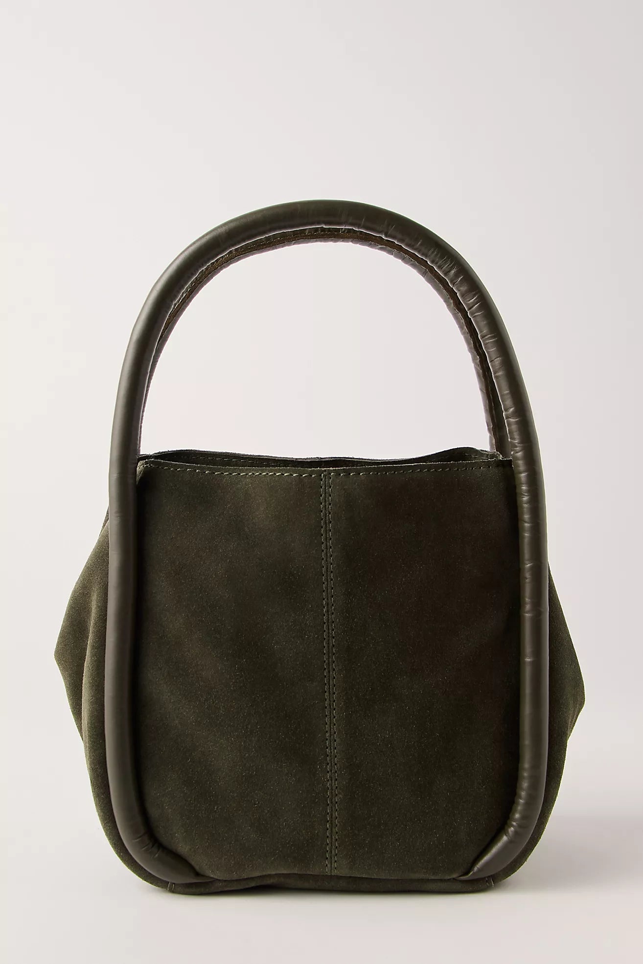 Barlow Suede Bucket Bag