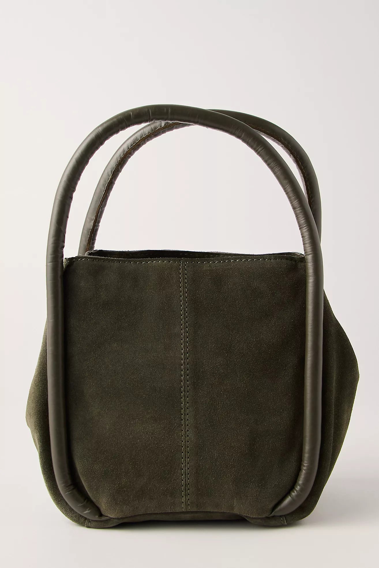Barlow Suede Bucket Bag