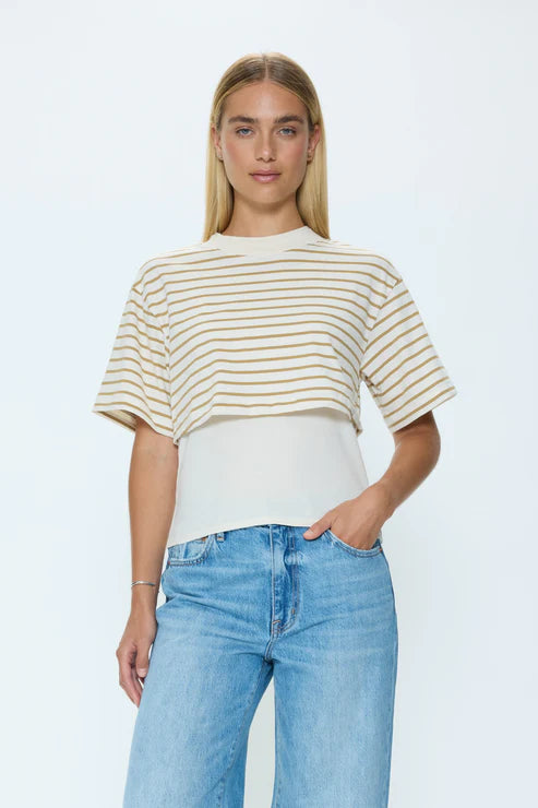 Camryn Boxy Tee Overlay