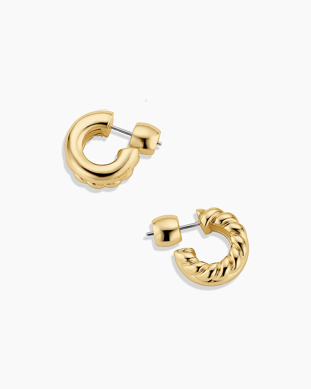 Crew Stacked Huggies Gold