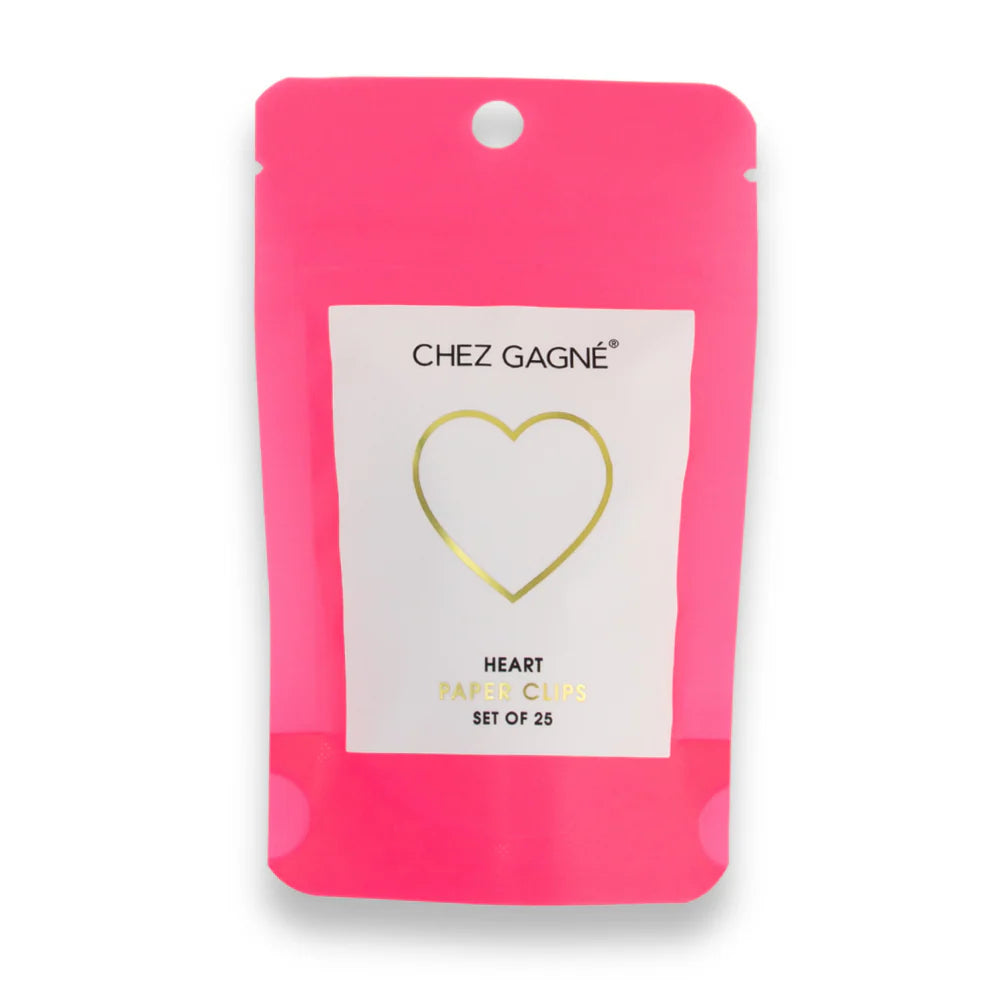 Paper Clip Heart Pack of 25