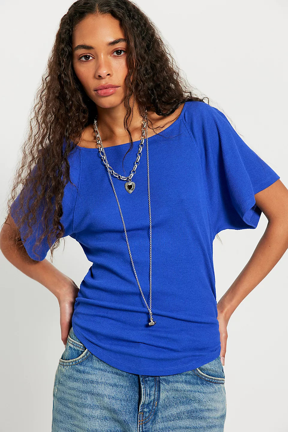 Lucy Off The Shoulder Tee