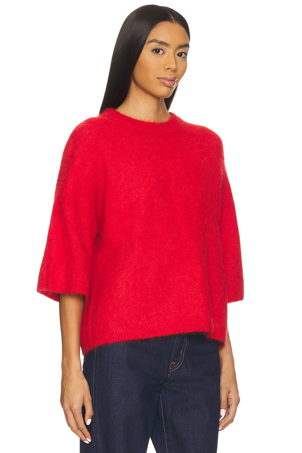Micah Short Sleeve Crewneck Sweater