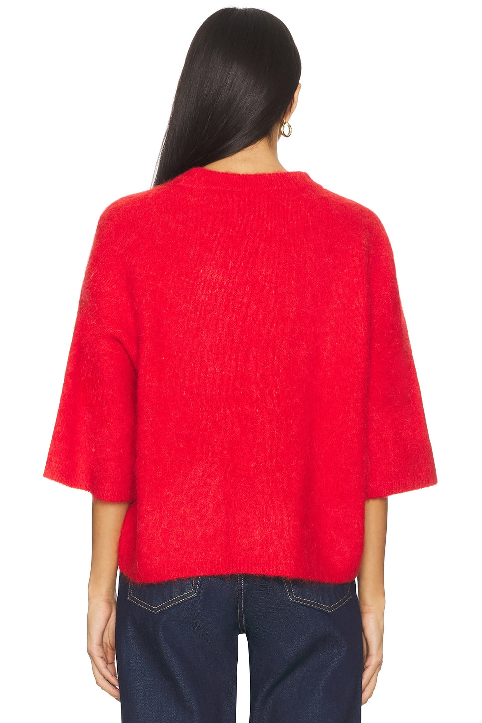 Micah Short Sleeve Crewneck Sweater