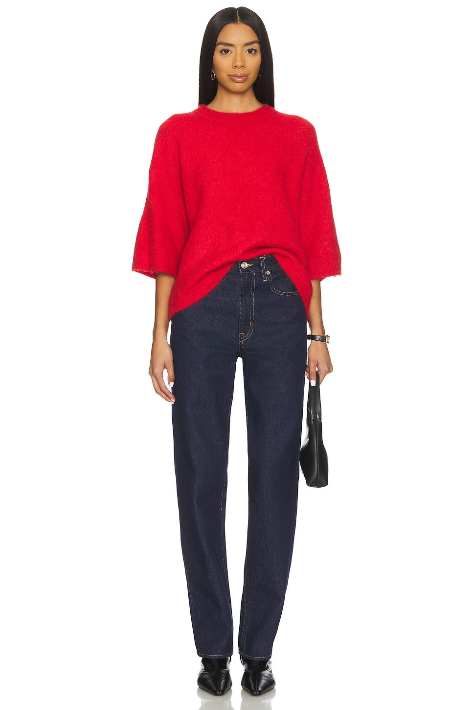 Micah Short Sleeve Crewneck Sweater