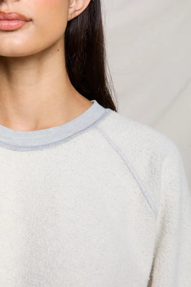 Oversized Ziggy Reverse Fleece Crew