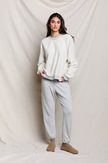 Oversized Ziggy Reverse Fleece Crew