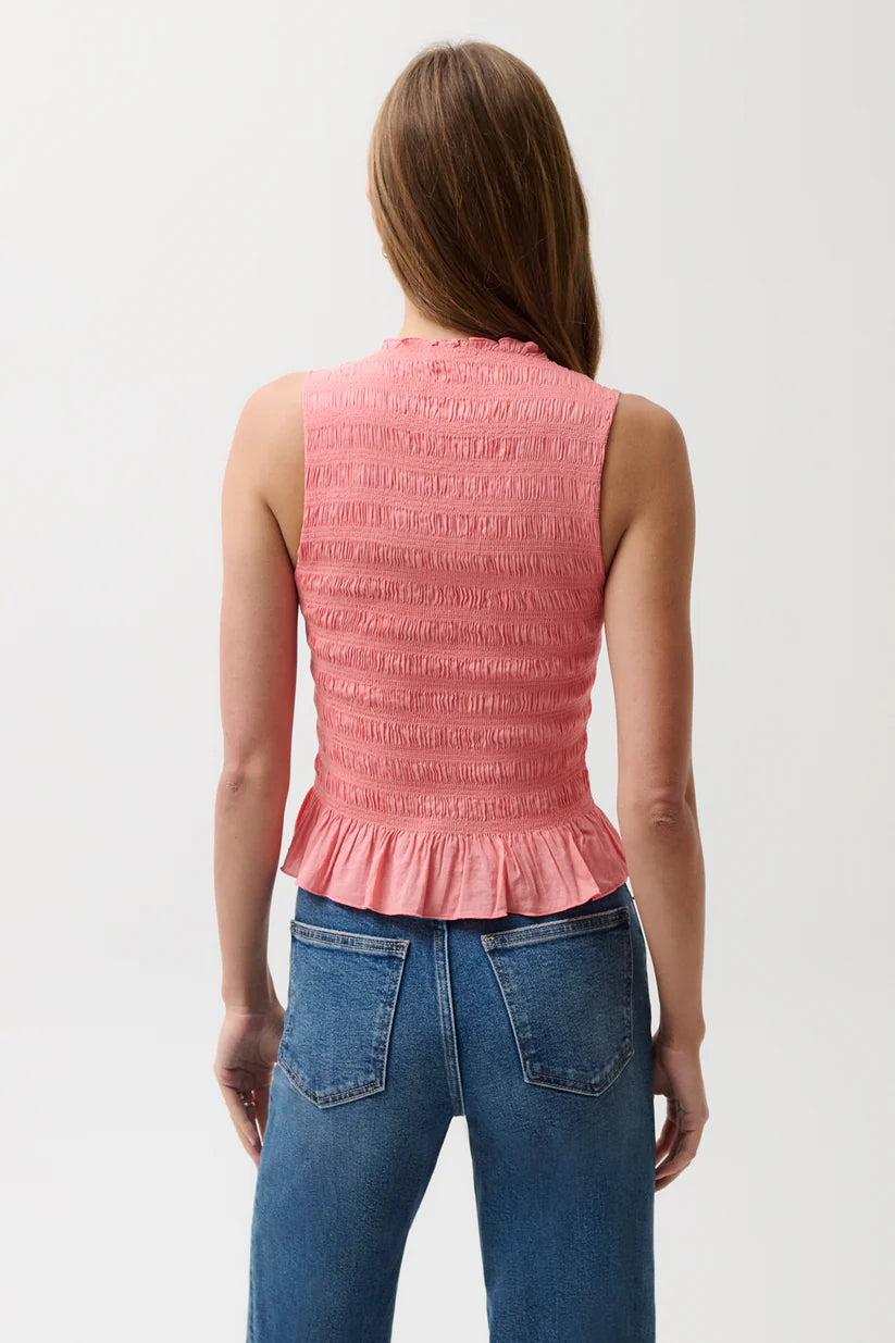 PHOEBE SMOCKED TANK