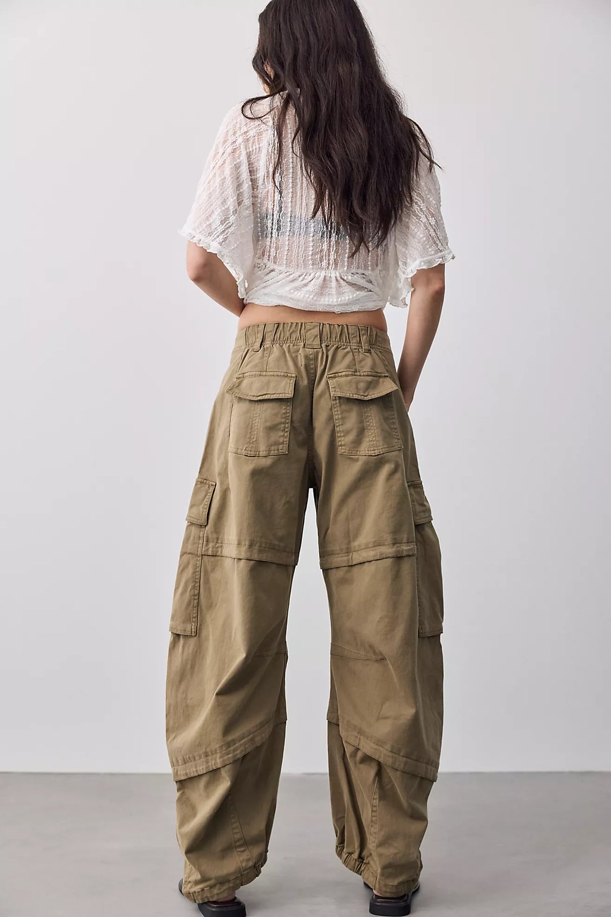 WE THE FREE REEF CURVED CARGO TWILL PANTS