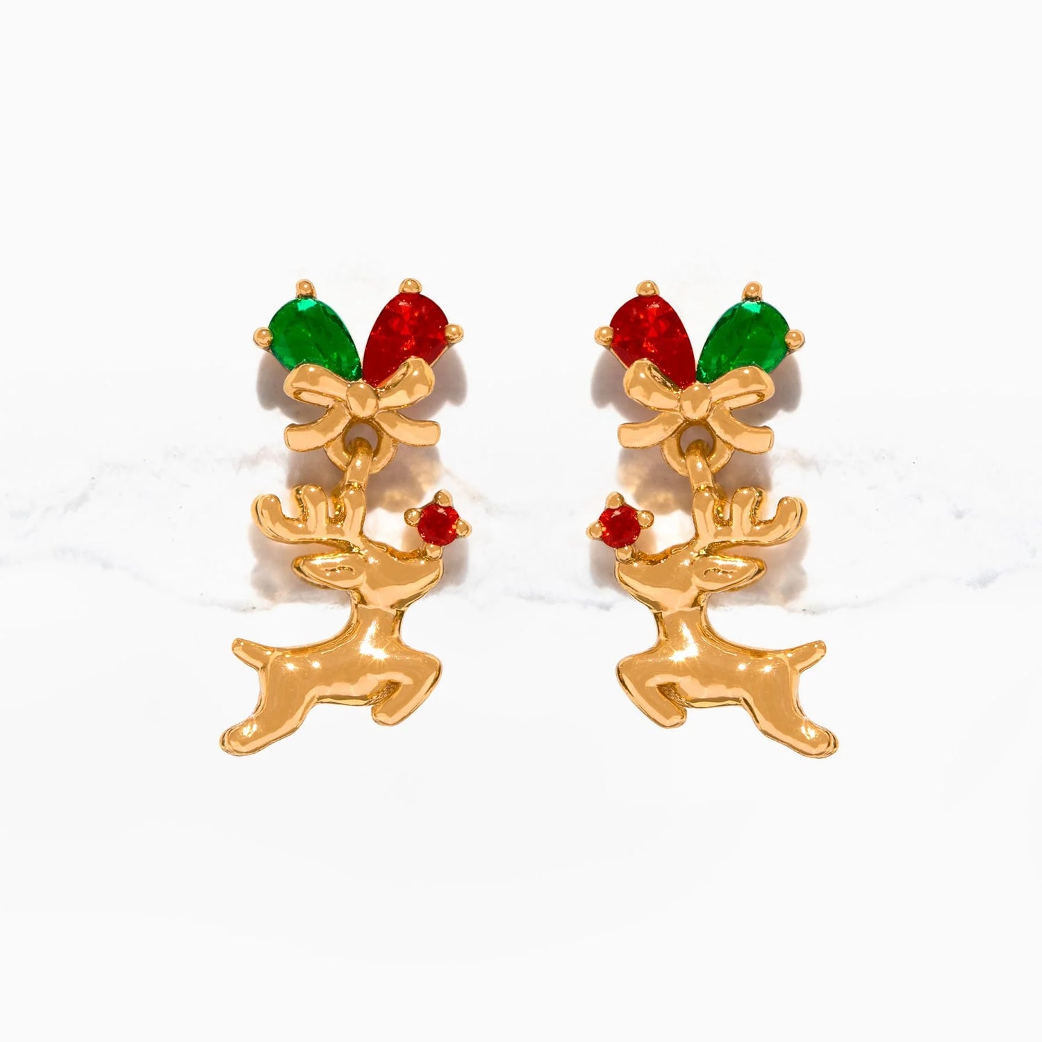 Rudolf Dangle Earring