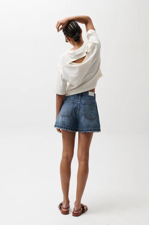 SAIGE HIGH RISE A-LINE SHORT