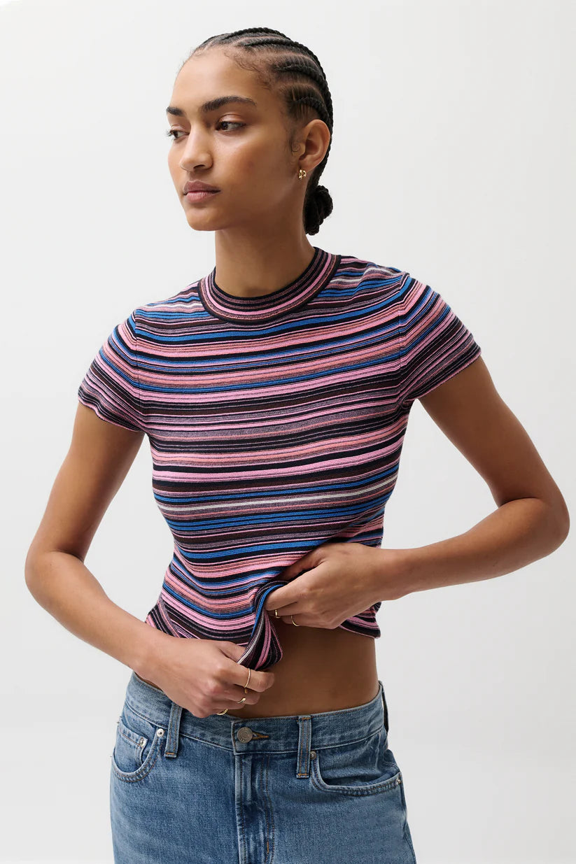 Selene Short Sleeve Sweater Tee