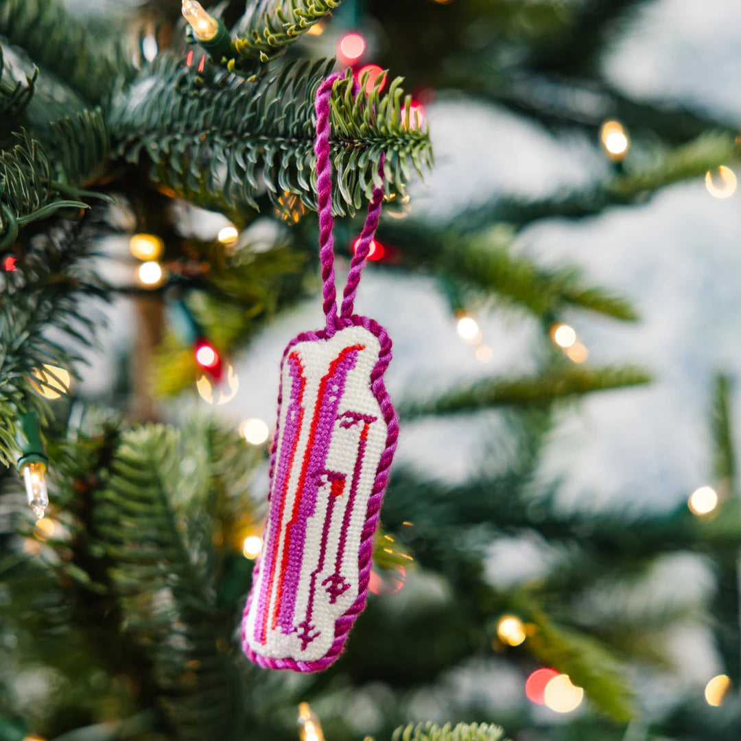 Needlepoint Icon Ornament