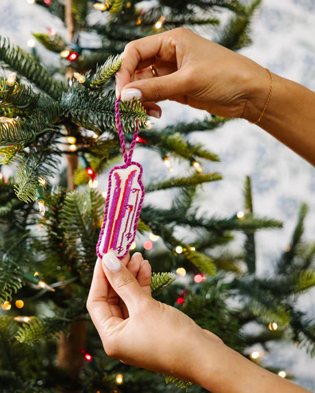 Needlepoint Icon Ornament