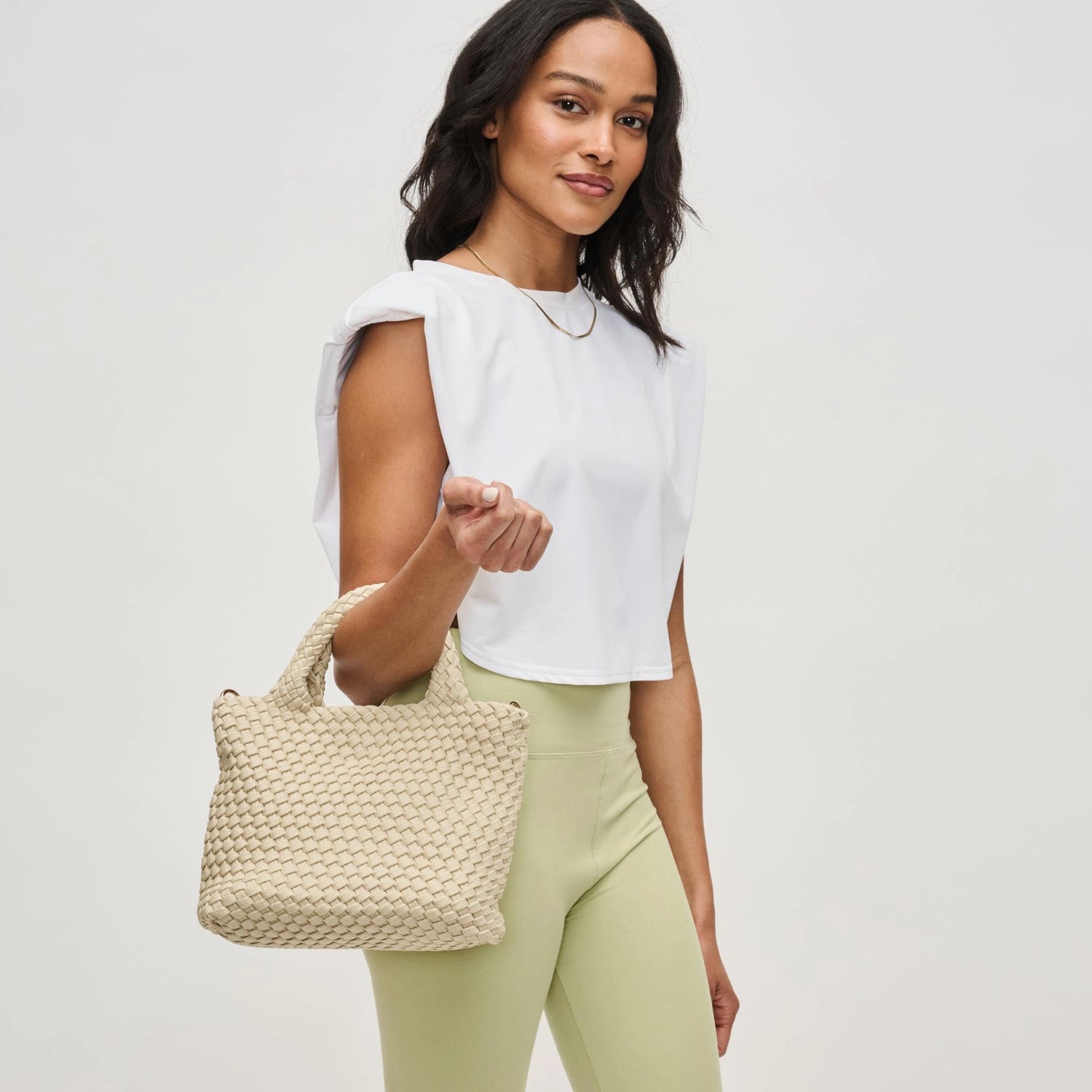 Sky's The Limit Small Crossbody Bag Beige