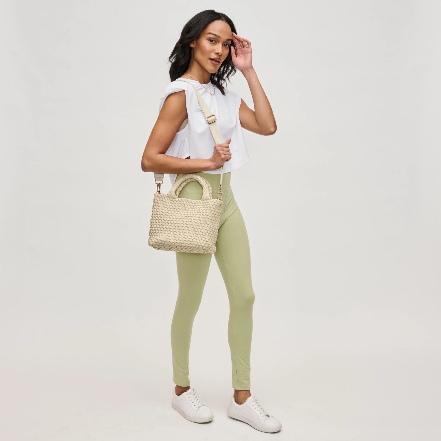 Sky's The Limit Small Crossbody Bag Beige