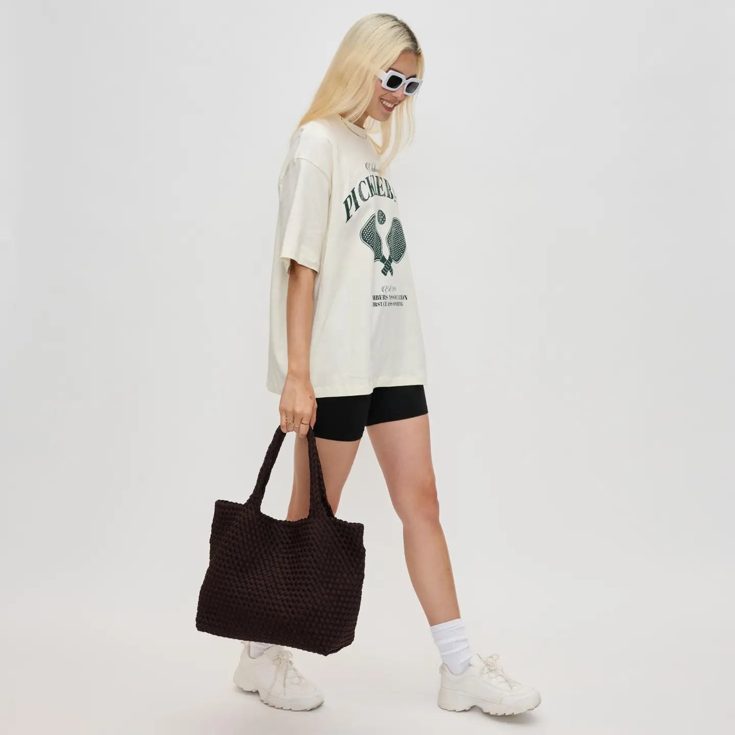 Sky's The Limit Medium Tote Chocolate