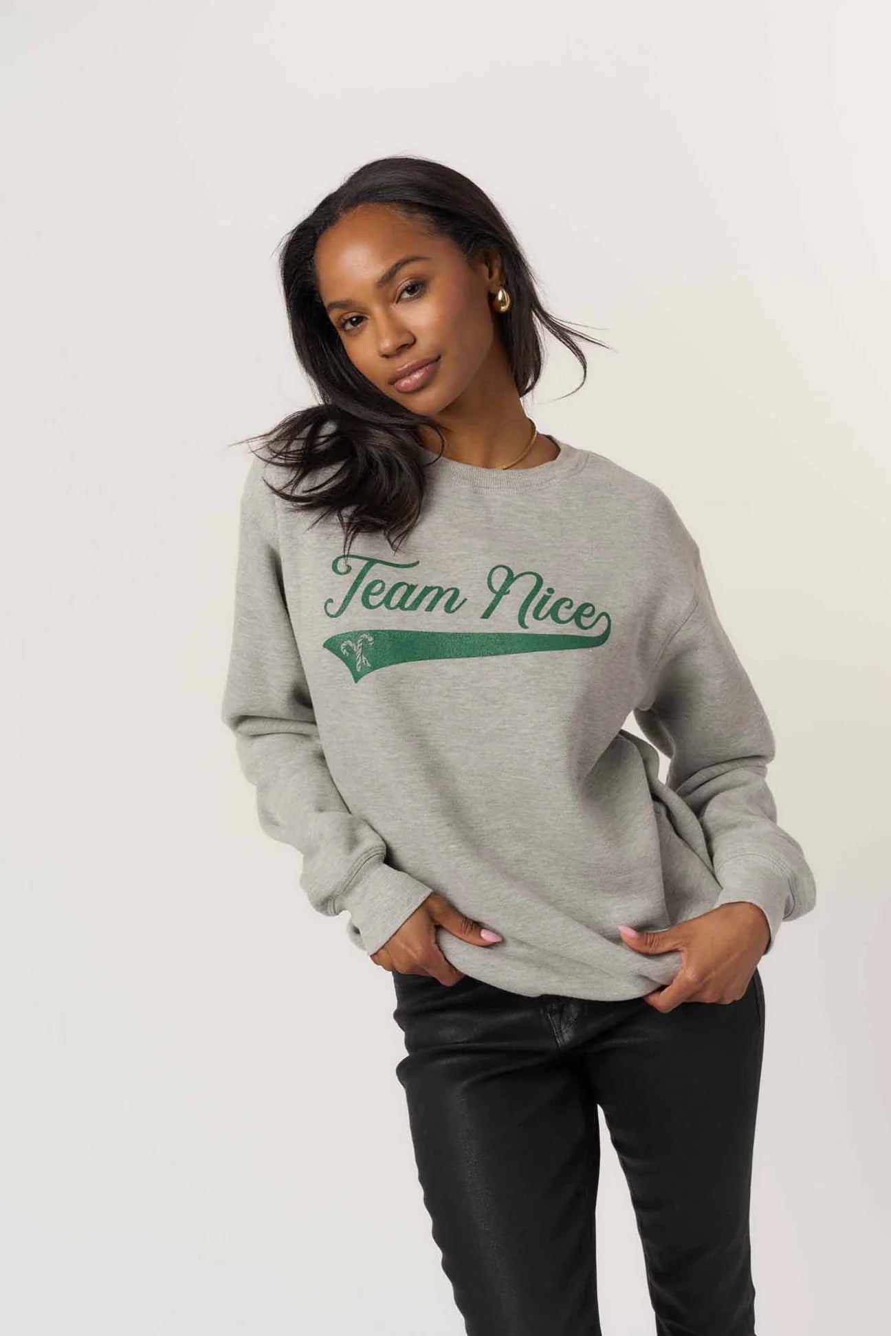 Team Naughty/Team Nice Reversible Sweatshirt