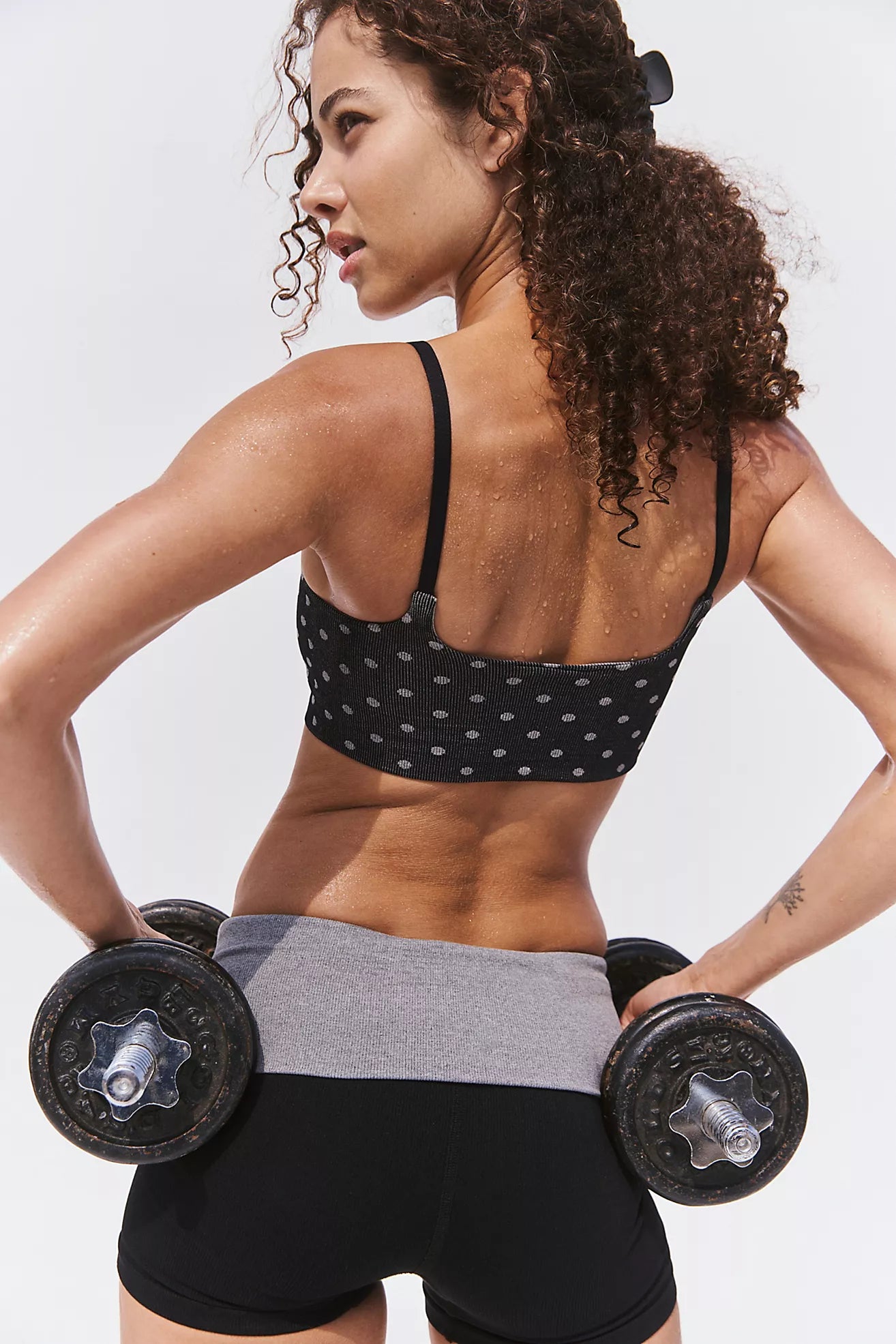 Tighten Up Printed Bra