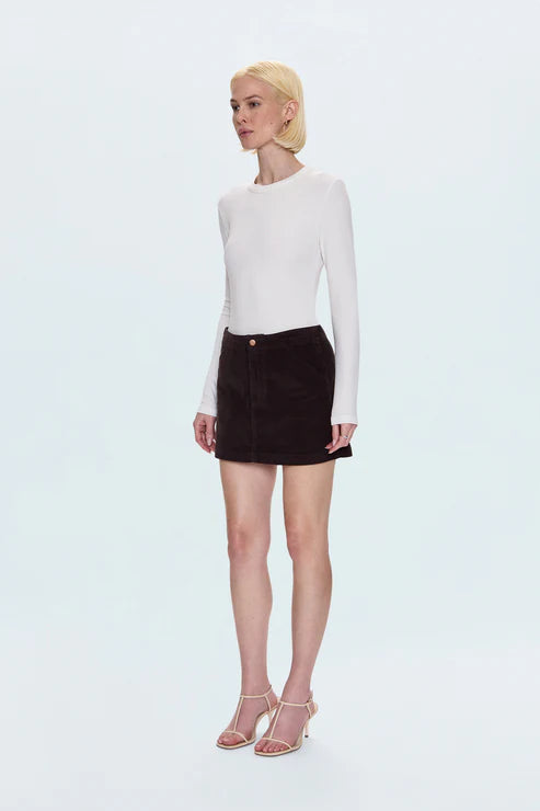 Uma High Rise Mini Skirt
