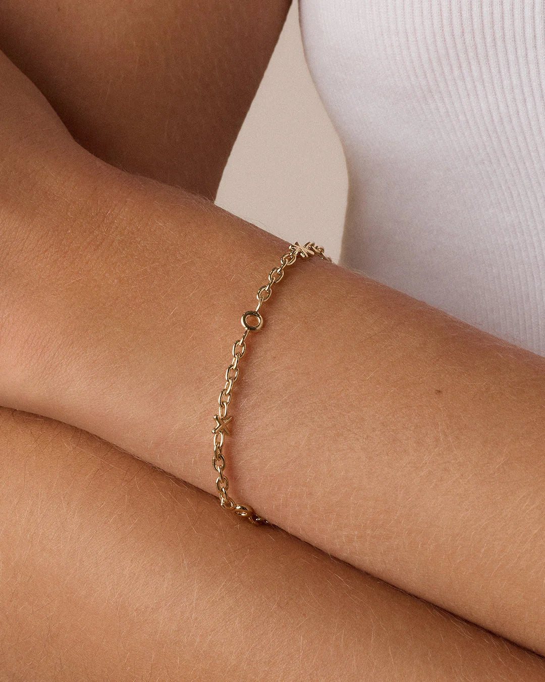XOXO Bracelet Gold