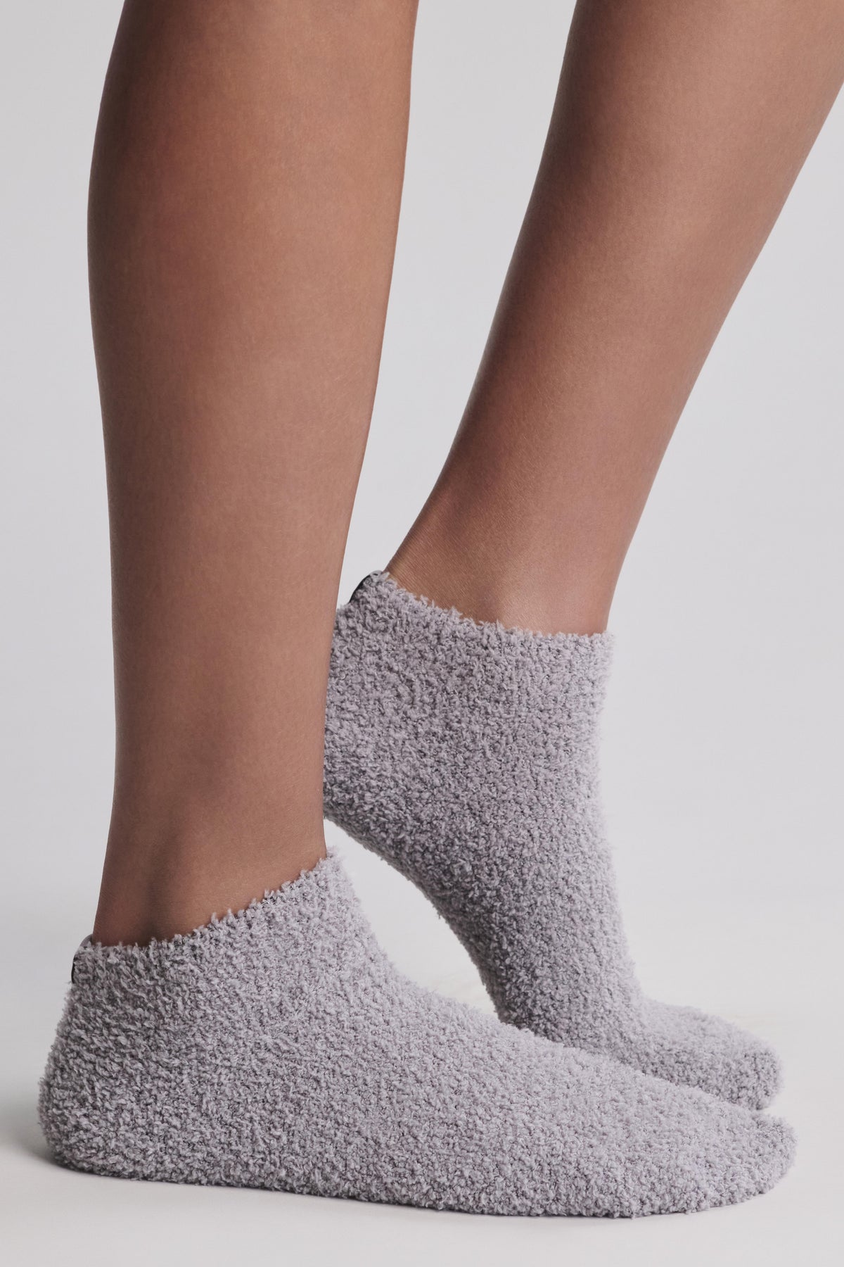 CozyChiz Heathered Stripe Ankle Sock Set