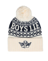 CABIN FEVER POM BEANIE