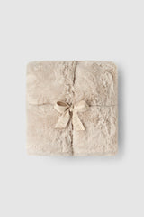CLOUD FAUX FUR THROW