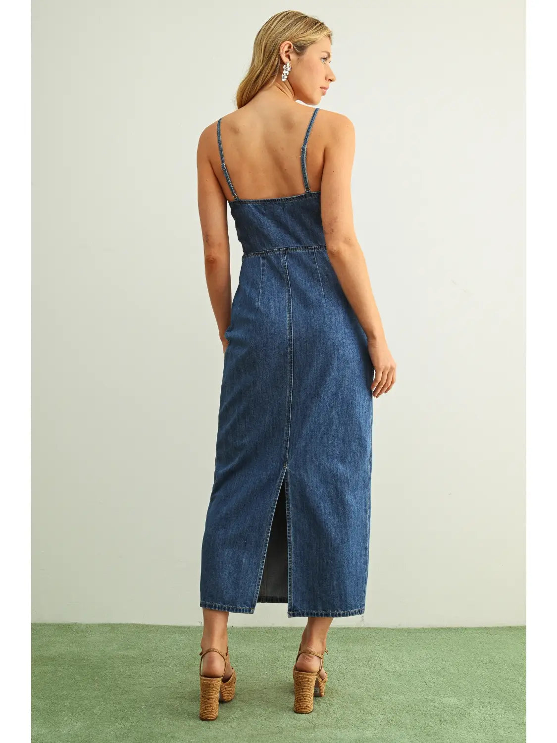 Denim Light Weight Long Dress