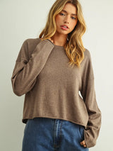PULLOVER CREW SWEATER