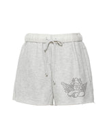 1-800 Basic Shorts Heathered Grey