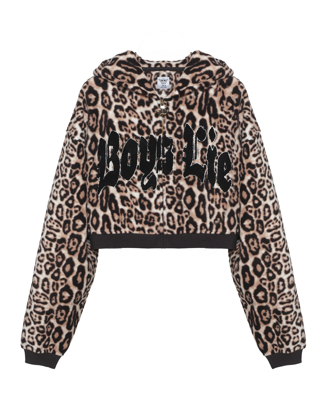 No One Likes A Cheetah Alex Zip Hoodie