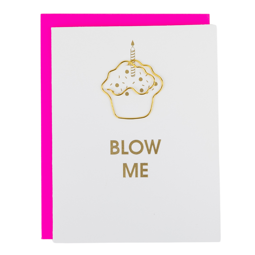 Blow Me Greeting Card