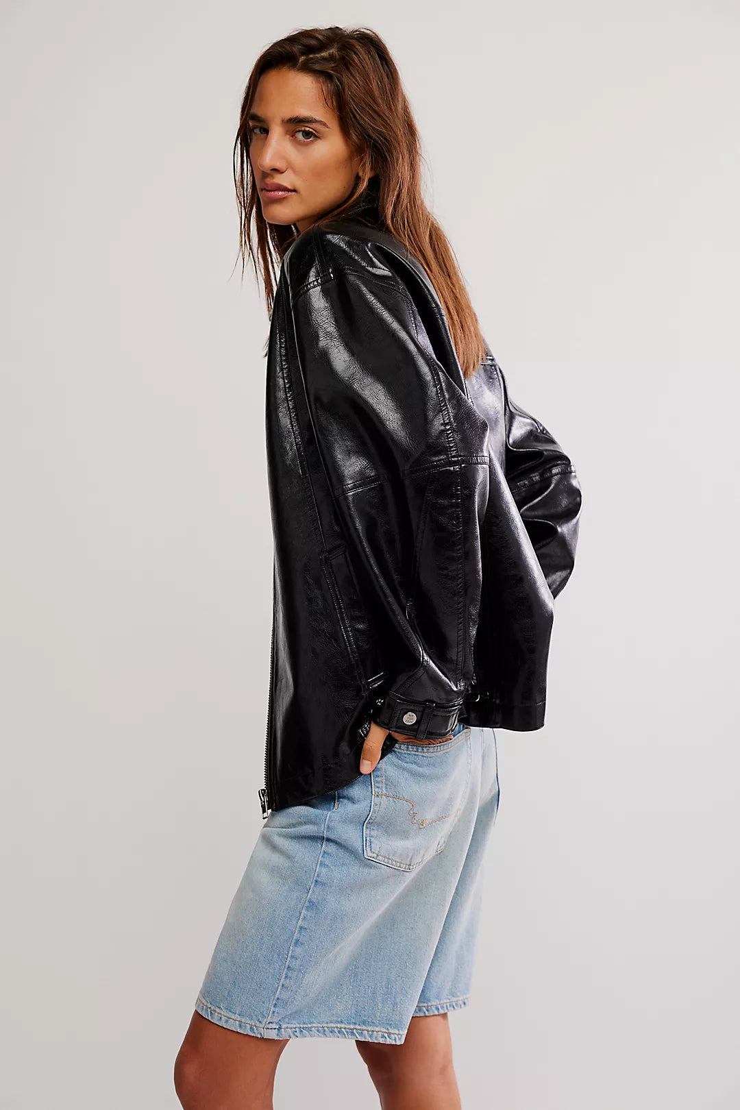 We The Free Sloane Vegan Leather Jacket