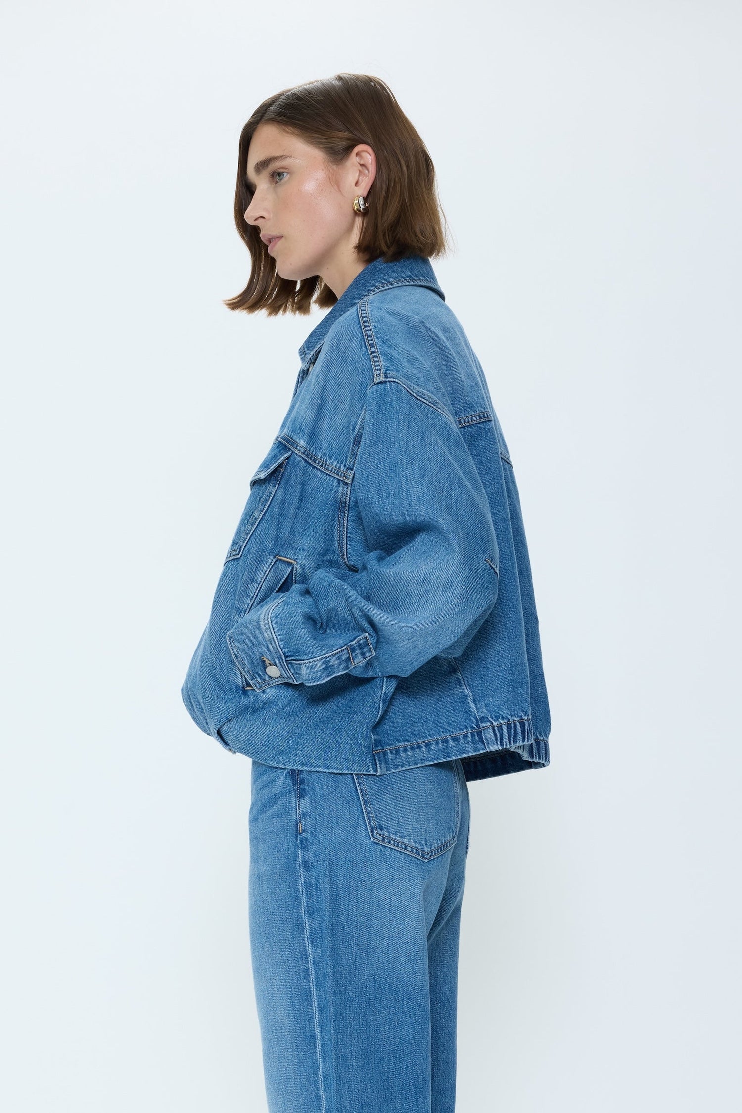 Bibi Blouson Trucker Jacket