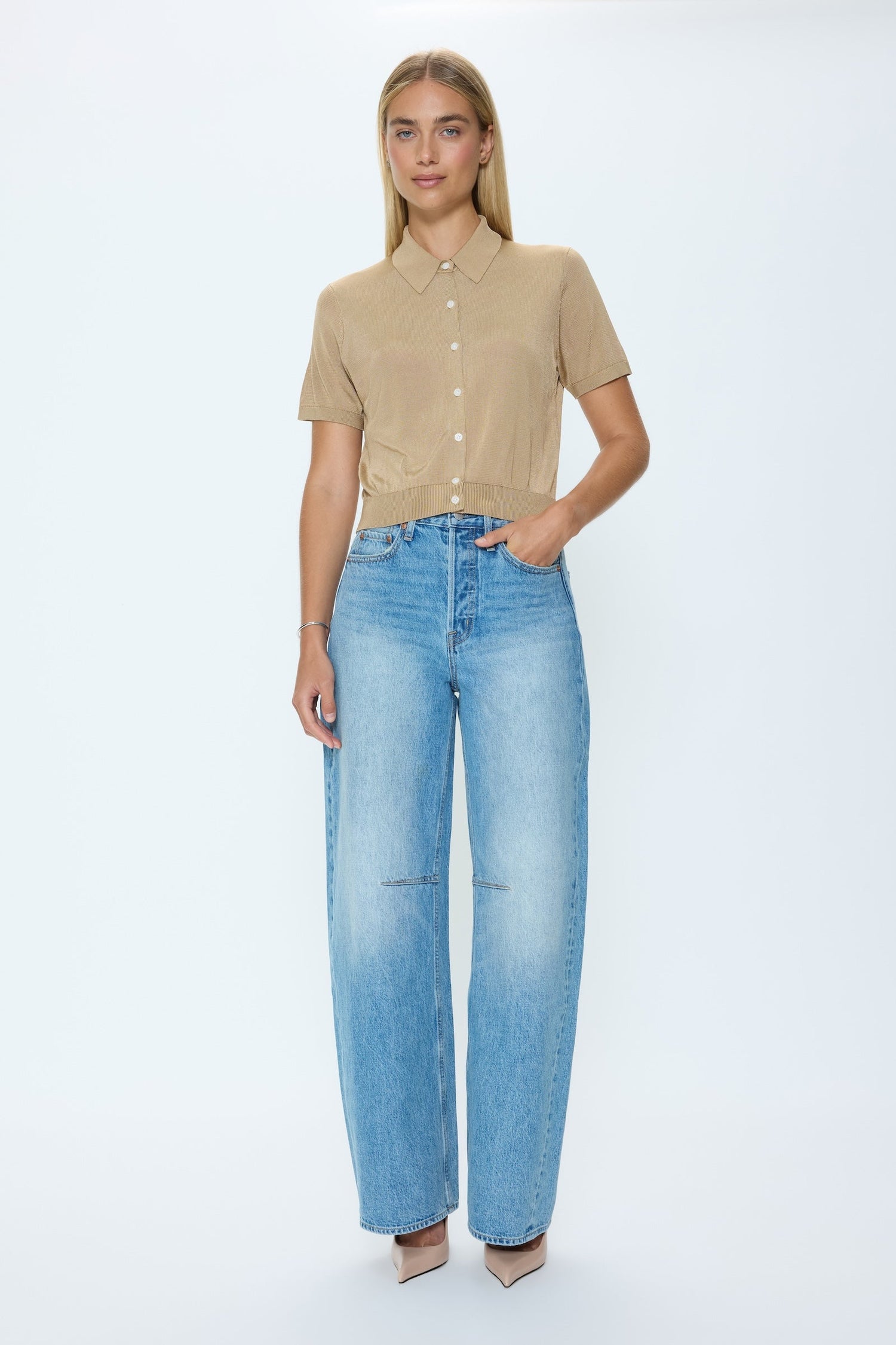 Lucca Short Sleeve Polo Sweater