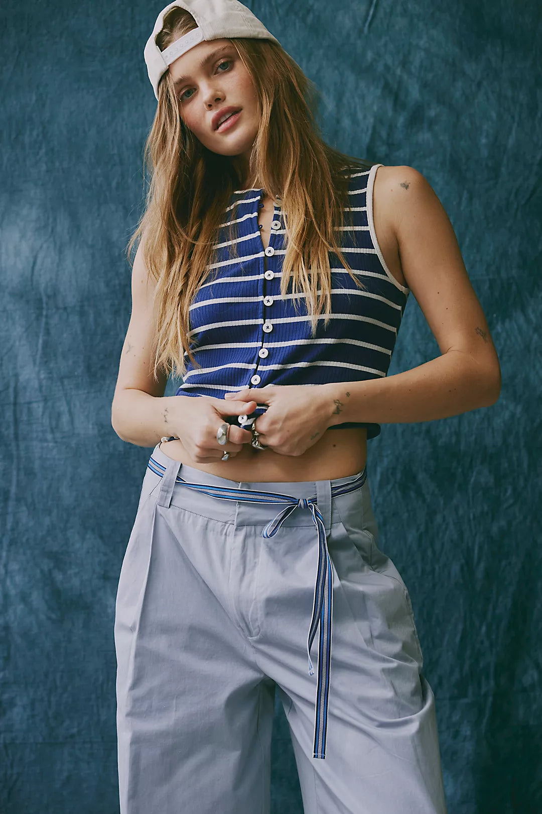 TILLY STRIPED TANK